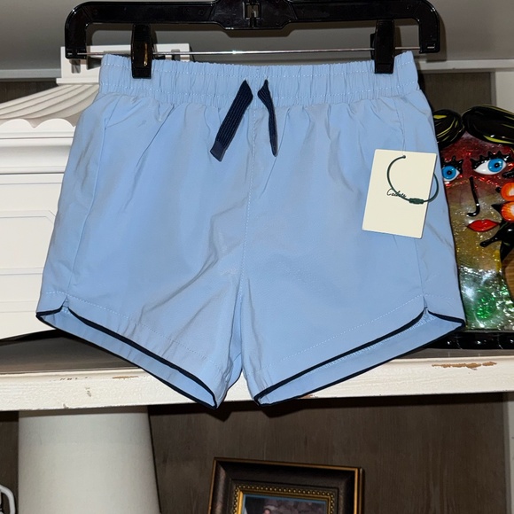 Cadets Cabana Swim shorts size 6/7 in light blue boys  NWT - Picture 1 of 3